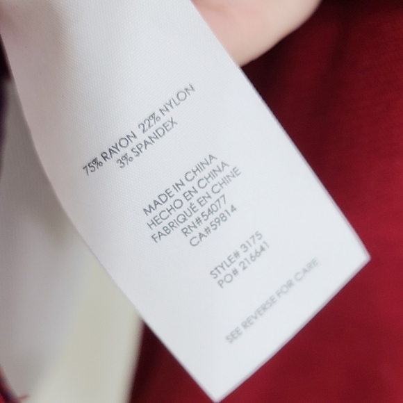 Cabi 3175 Outing Blazer dark red ponte jacket Women's size 4 - Picture 7 of 7